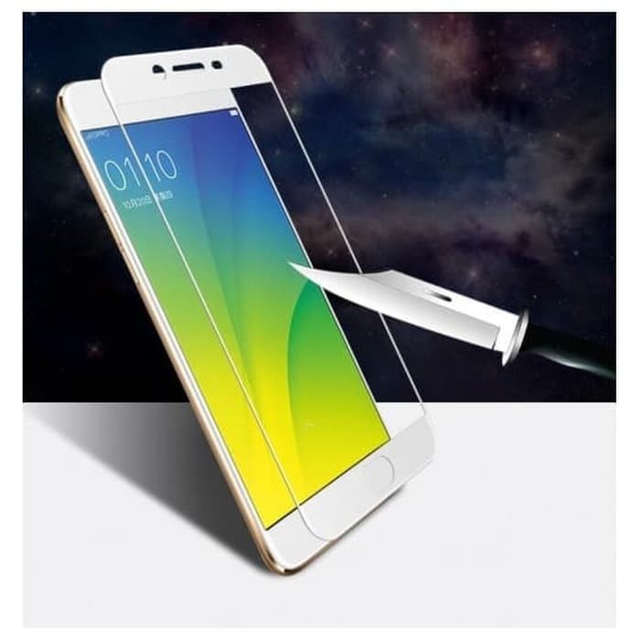 Tempered Glass Full Cover For Oppo F1S