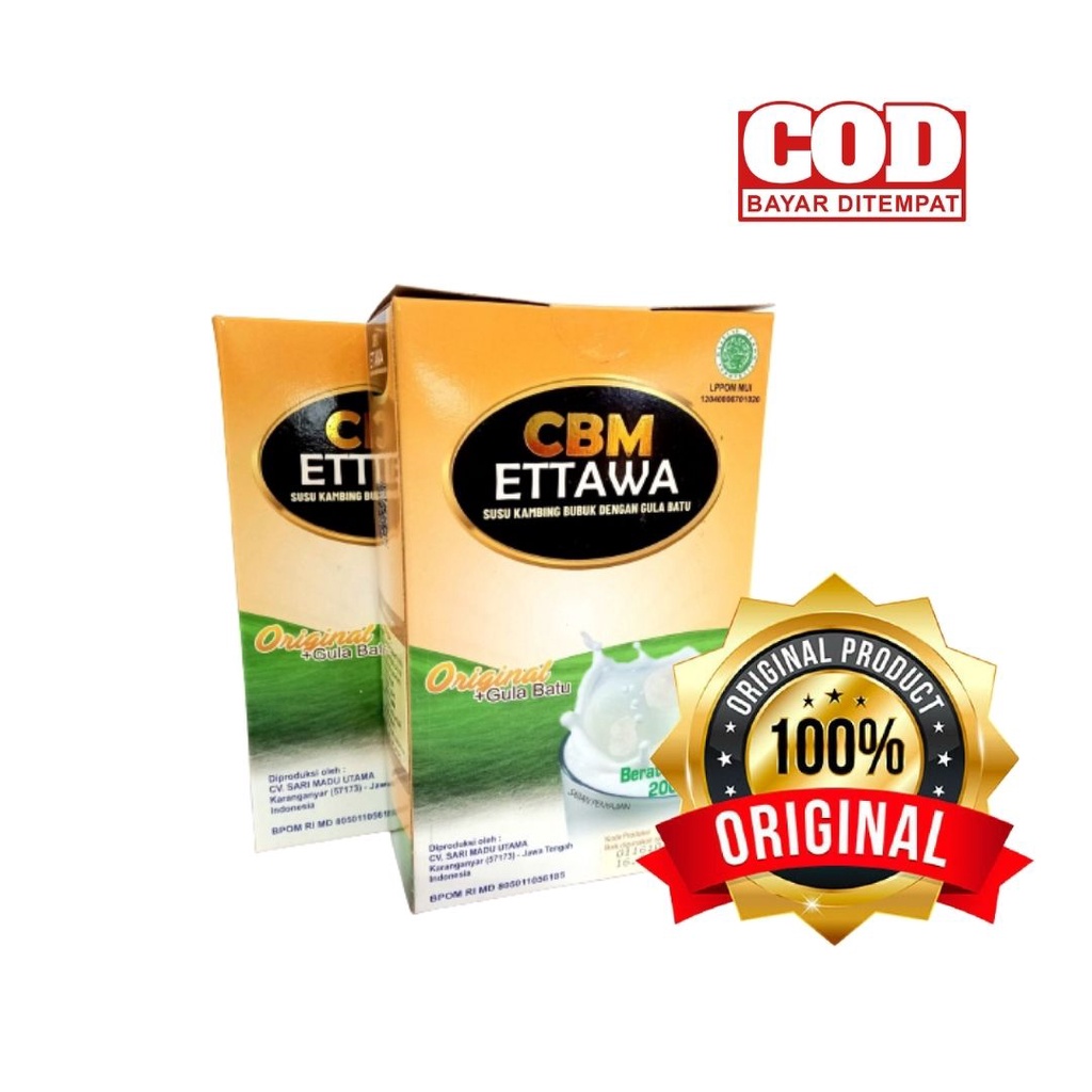 

CBM Ettawa Susu Kambing Bubuk dengan Ekstrak Gula Batu 200gr