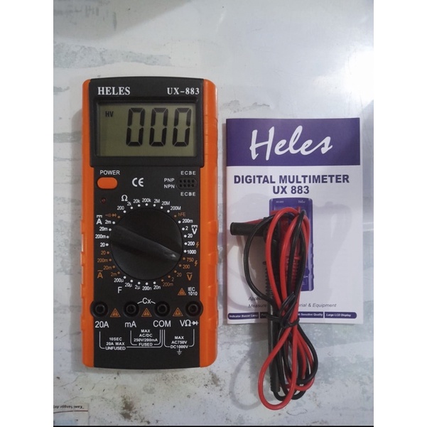 Multitester Digital Heles UX-883