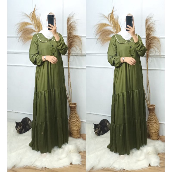 GAMIS RAYON TWILL KERAH KOREA