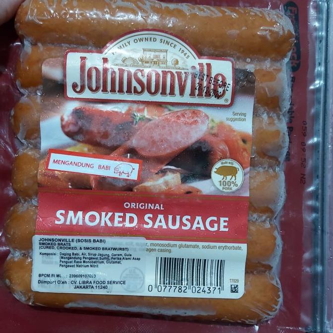 

MAKANAN BEKU / JOHNSONVILLE SOSIS - SMOKED (NON HALAL) NON COD