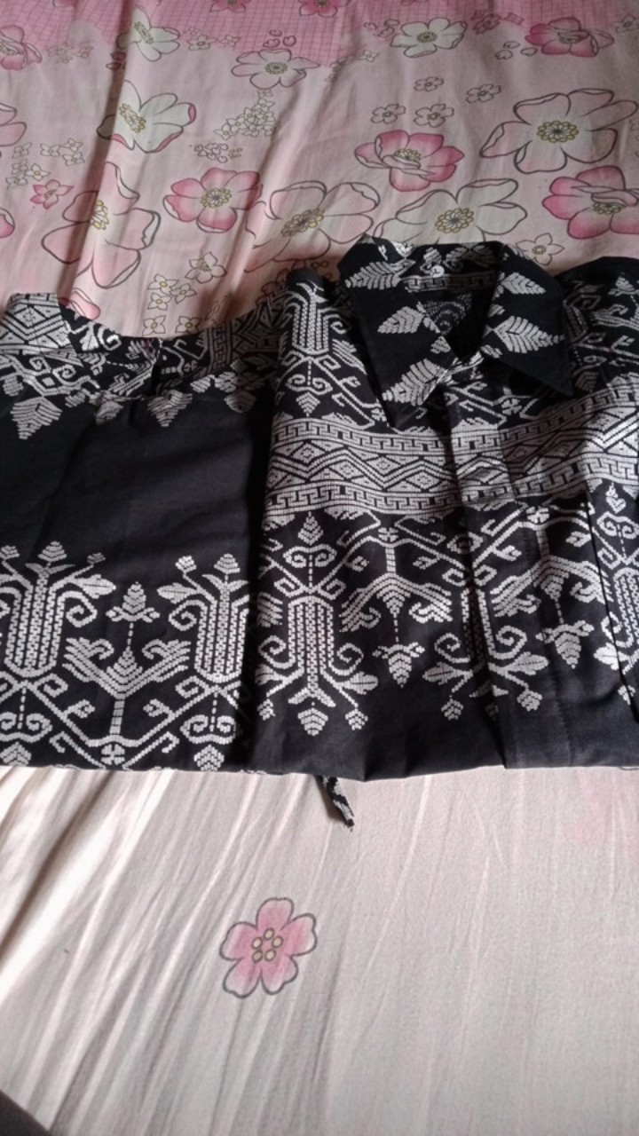 Maura Couple - Sania Ruffle Batik Couple Jumbo Ori Ndoro Jowi Dnt Garansi Termurah