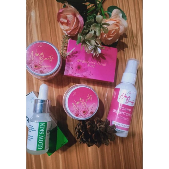 SKINCARE NOWA BEAUTY LUXURY PAKET LENGKAP ACNE(HEMPAS JERAWAT)