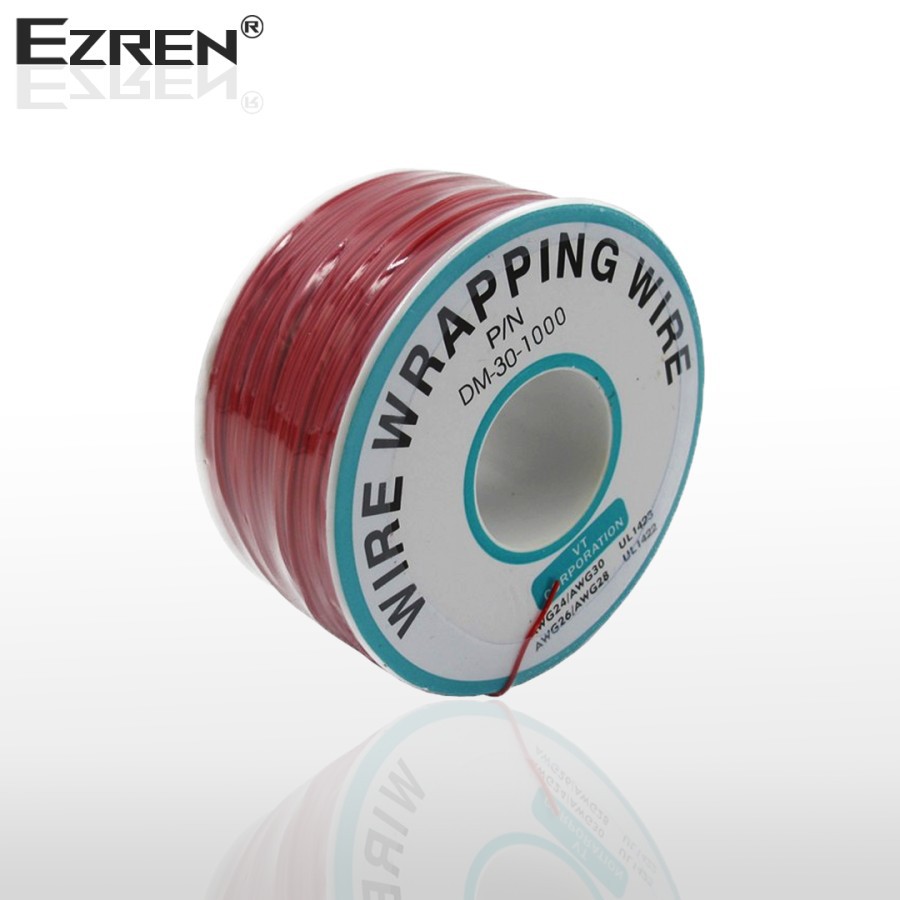 Ezren EZ-0562 Wire Wrapping Kawat Jumper Kabel PCB Breadboard Wrapping - Merah