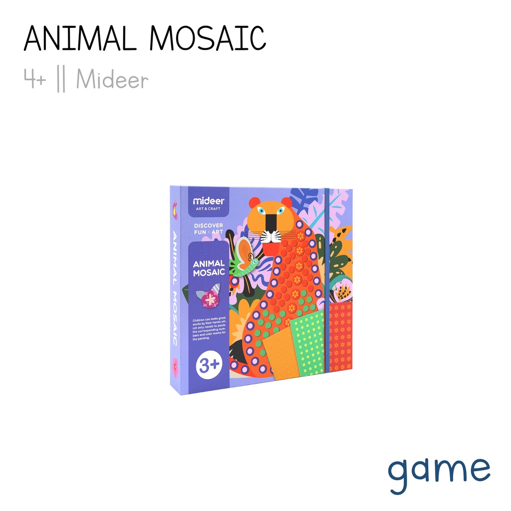 Mideer Animal Mosaic Activity