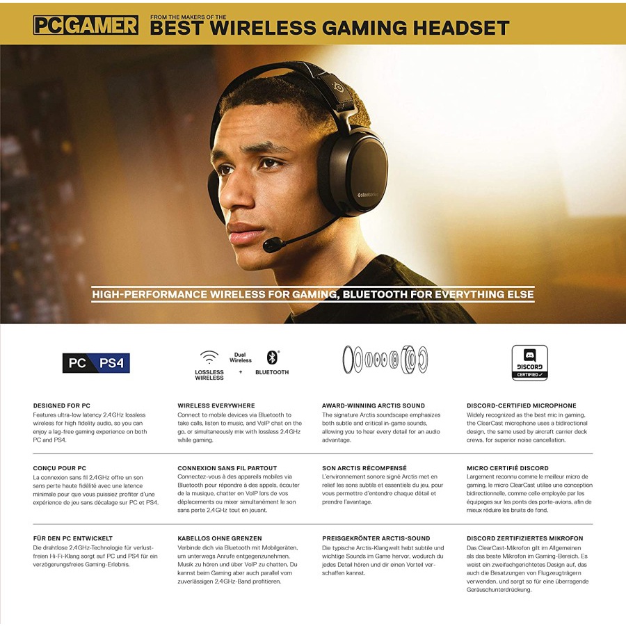 Steelseries Arctis 9 Wireless Gaming Headset