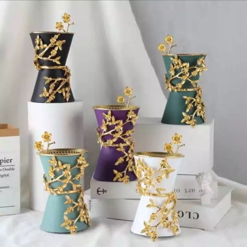 mabkhara lotus metal / tempat bakar dupa arab mabkhara jumbo mabkhara mewah mabkhara lucu mabkhara c