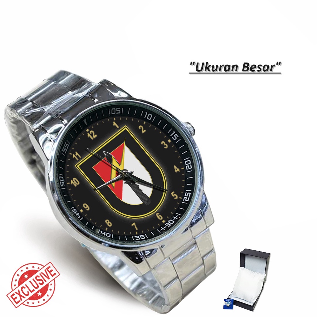 Jam Tangan Rantai Couple TNI AD RAIDER 07 (Special)