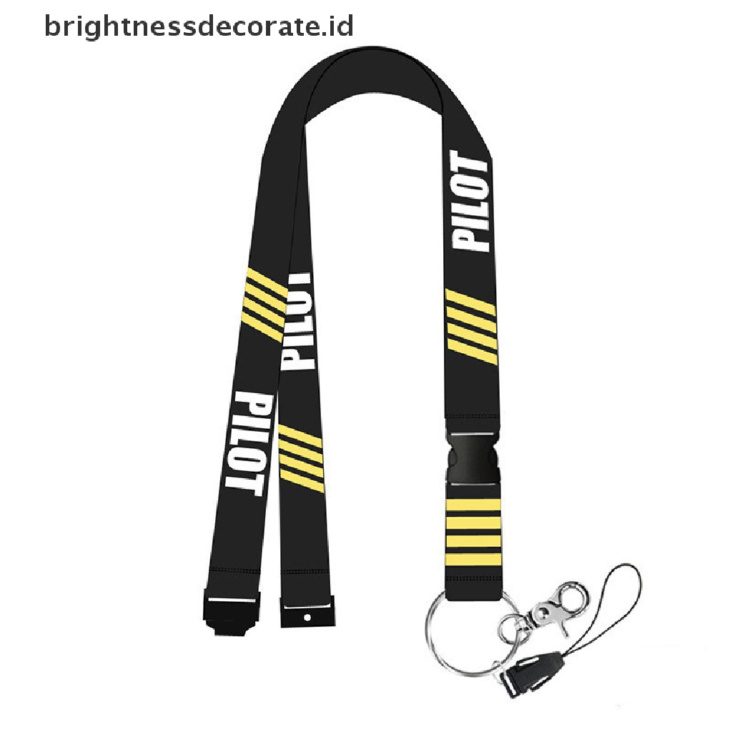 [birth] remove before flight fashion pilot lanyards for key neck strap id card badge gym [ID]