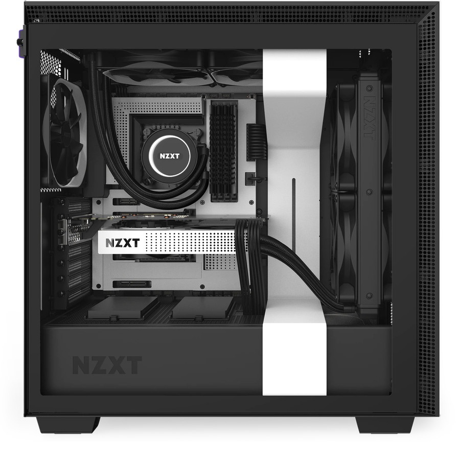 NZXT H710 White Matte Mid Tower ATX Case Casing PC Type C CA-H710B-W1