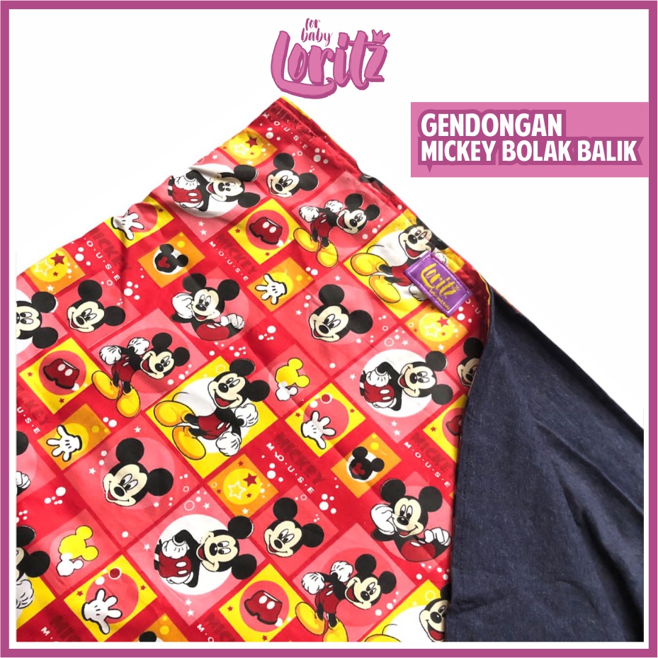 Gendongan instan bolak-balik / cukin instan 2in1 katun dan kaos