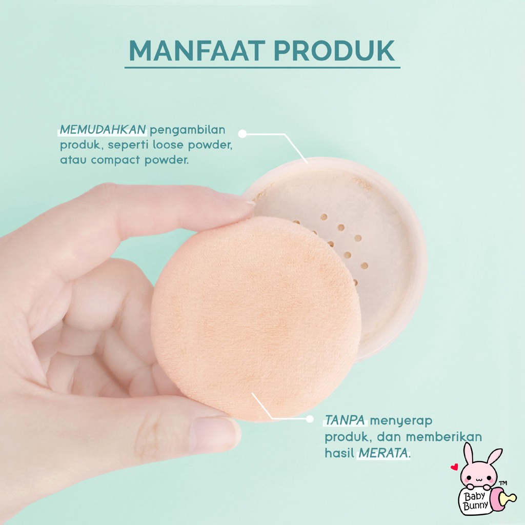 ❤ BELIA ❤ Glam Fix Puff Camelia | Fix Summer Pocket Professional Powder Sponge Glamfix Y.O.U Makeups