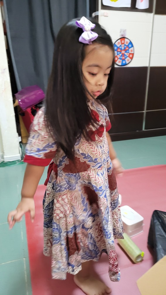 Dress Anak Aksa Batik Claressa Mahatma