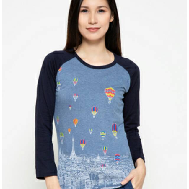 Kaos cewek T zone paris