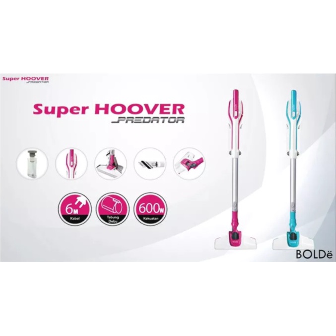 Penyedot Debu Vacuum Cleaner BOLDe Super Hoover Predator Garansi Resmi