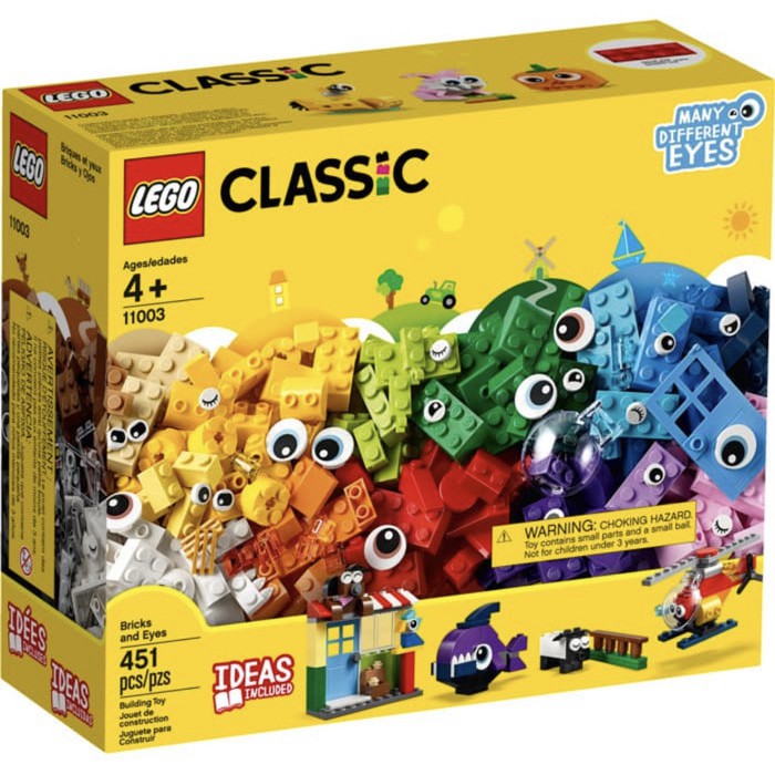 LEGO CLASSIC 11003 BRICKS AND EYES LEGO CLASSIC ORIGINAL LEGO CLASSIC