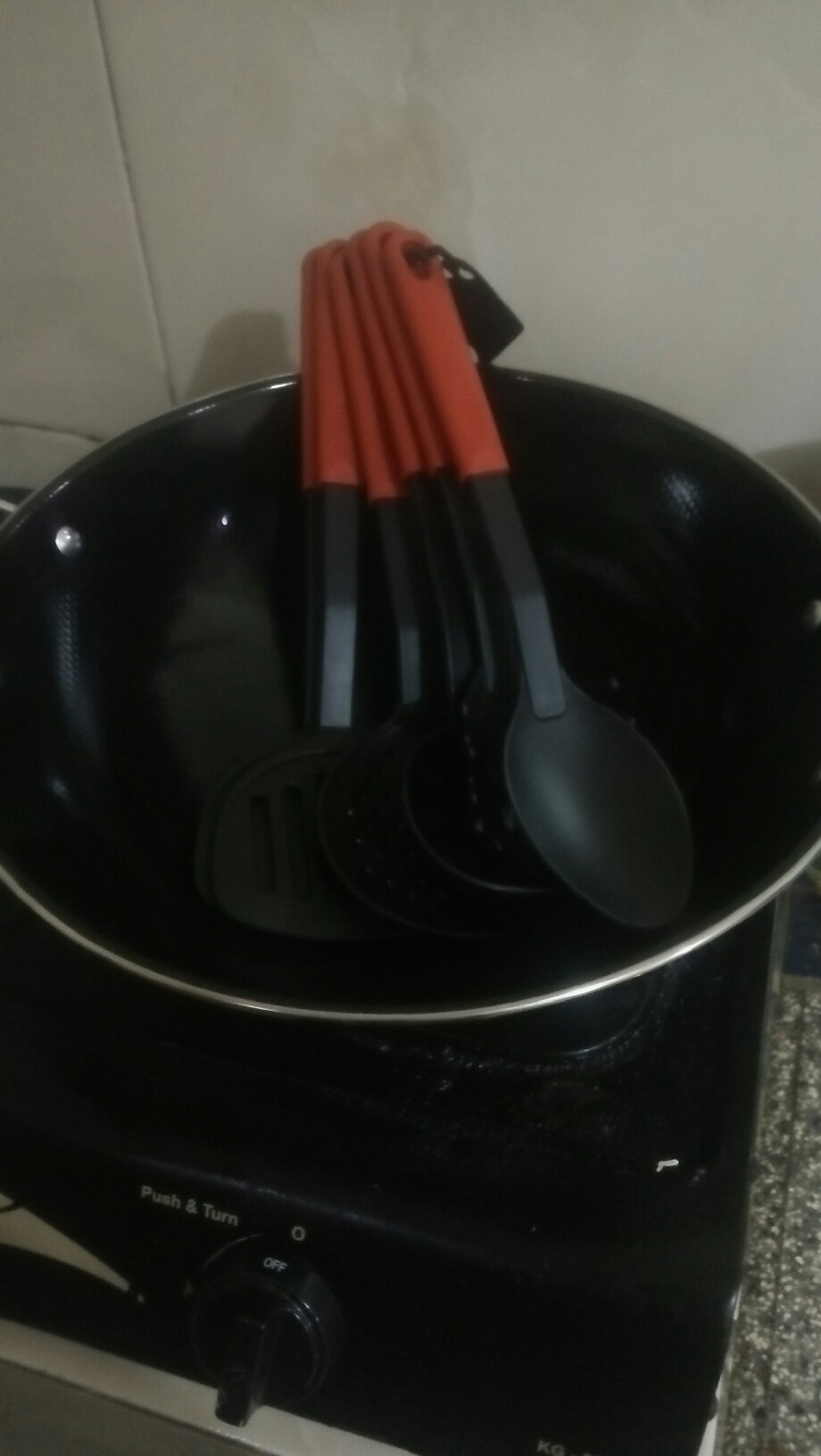 [termurah] Penggorengan/wajan Enamel Anti Gores Uk 34cm