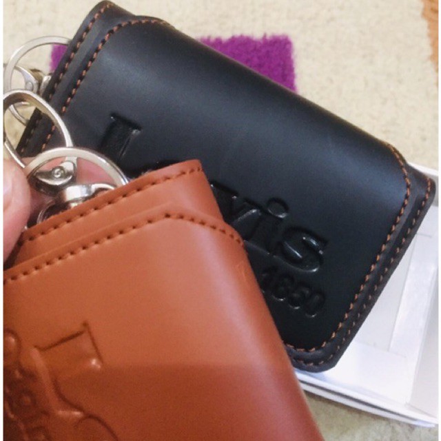 dompet kunci kendaraan kulit sintetis lokal model susun #dompet #dompetkunci #tempatkunci #keyholder