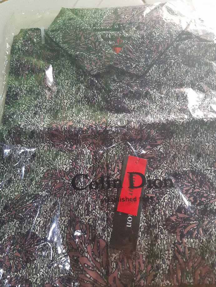Kemeja Batik Pria Slim Fit Lengan Pendek Hem Batik Pria Slim Fit Cbs667