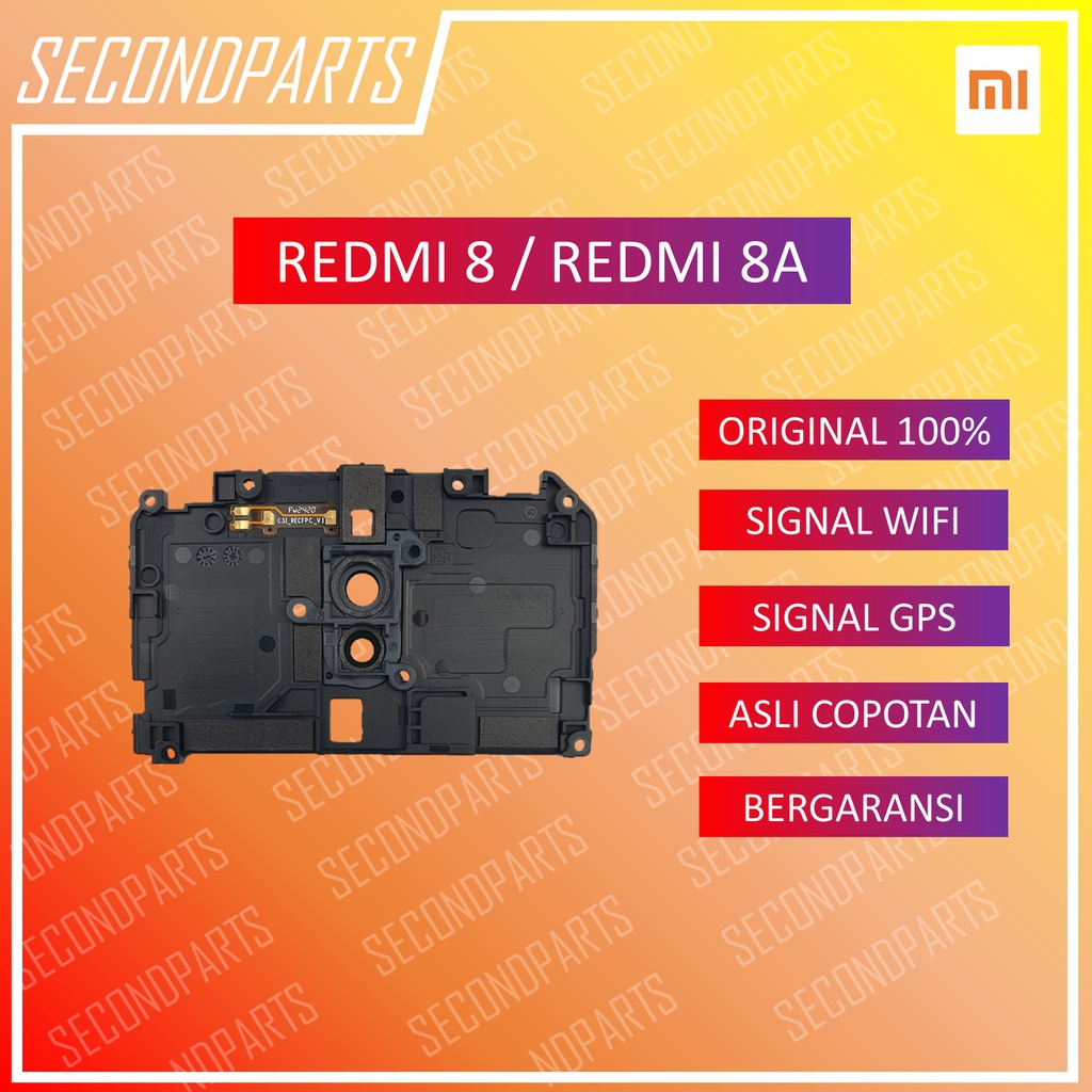 COVER KACA KAMERA RANGKA MESIN ATAS PENGUAT GPS &amp; WIFI XIAOMI REDMI 8 / 8A PRO ORIGINAL