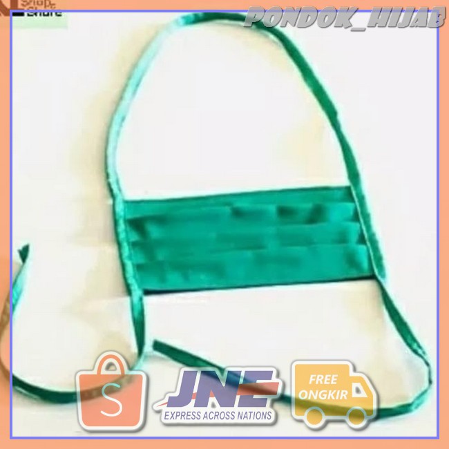 Jual fashion muslim/masker muka/jilbab/hijab/jilbab instanMasker Kain Tali Oxford 8 - YELSO358