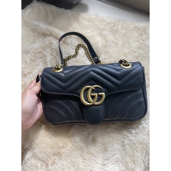 SALE GILA GUCCI MARMONT 22 CM SUPER MIRROR