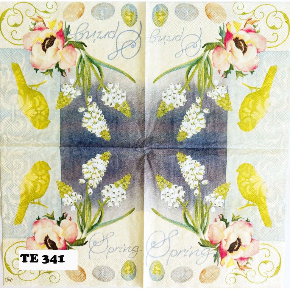 TISU DECOUPAGE EROPAH 33X33 CM TE 341  TTS