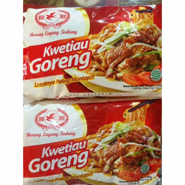 

Kwetiaw goreng cap burung layang terbang