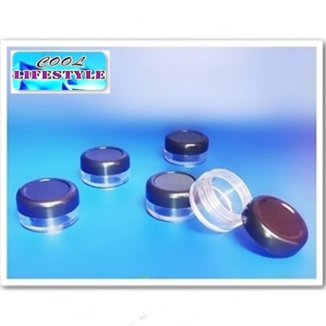 BOTOL POT 5 GR HITAM BENING / TEMPAT SALEP 5GR LOTION KRIM 5 GRAM