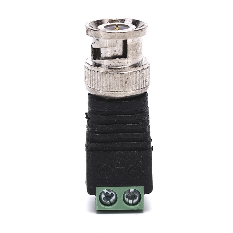 Kabel adapter Konektor Coax Cat5 Ke BNC 10 Male Untuk CCTV