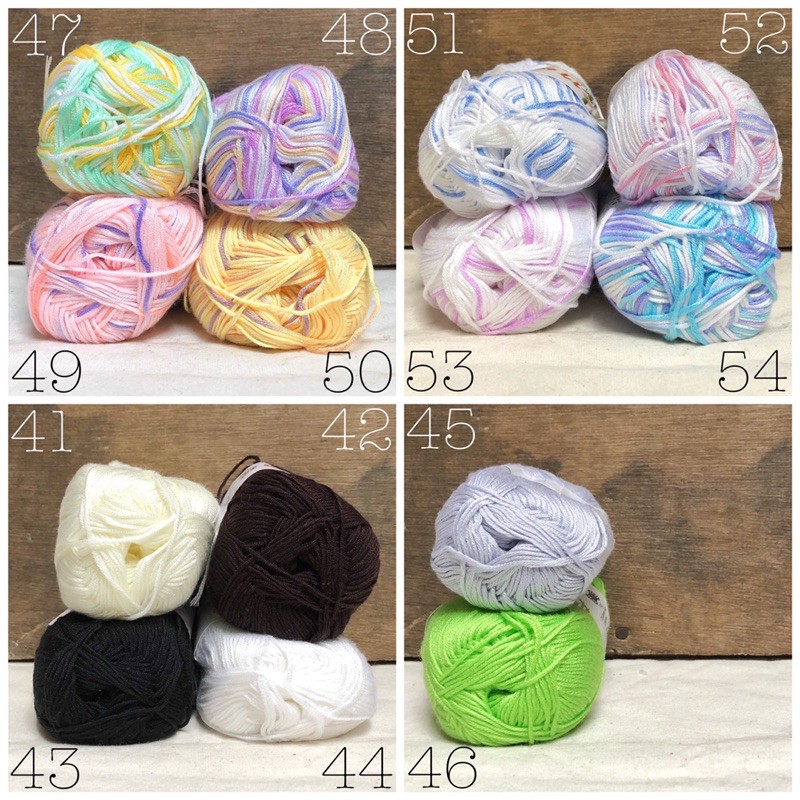 benang rajut KATUN BAMBU (bamboo cotton)