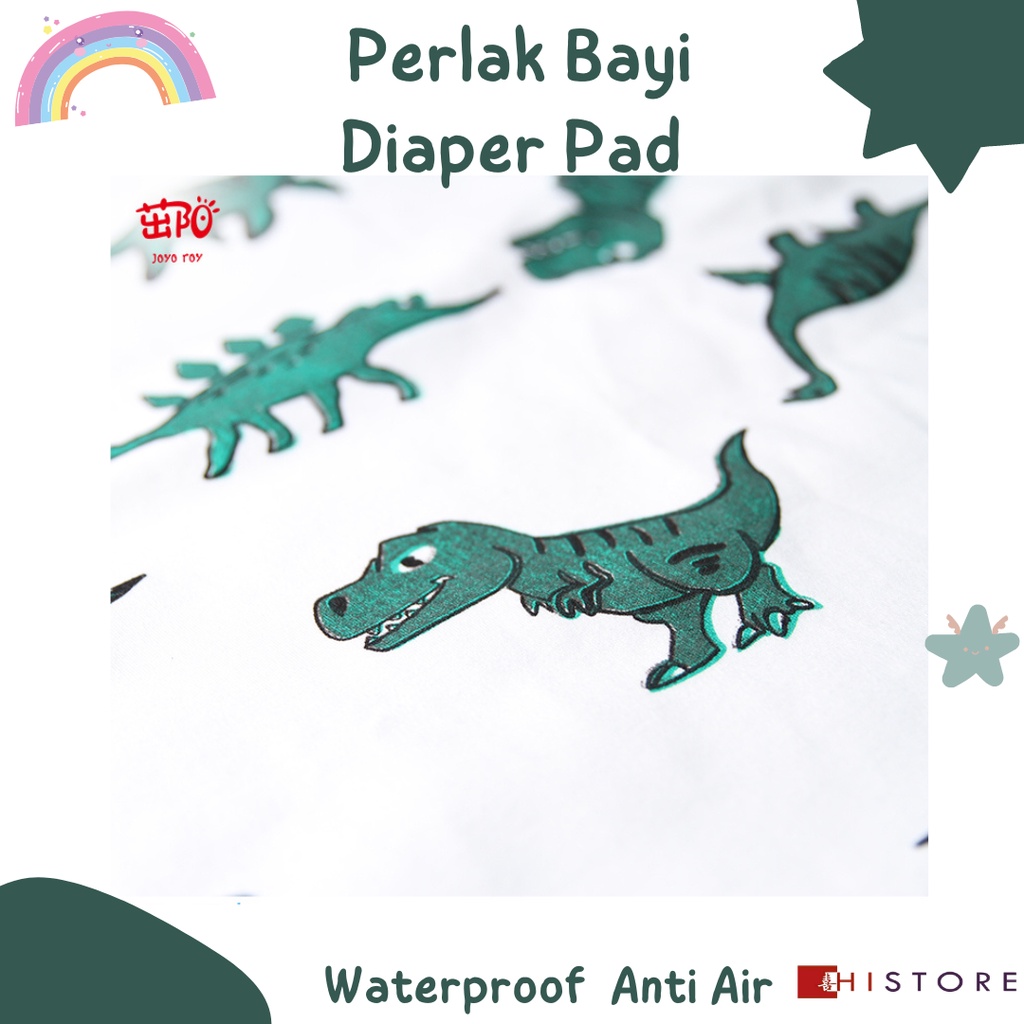 Perlak Bayi Bahan Katun dan Waterproof Diaper Pad ALAS Ompol