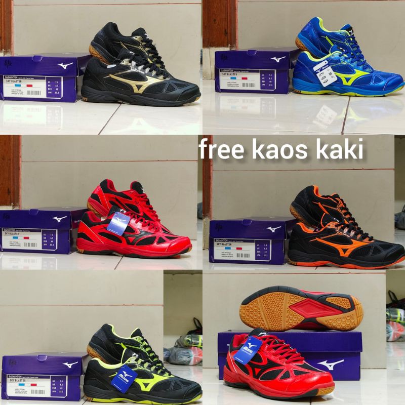  Sepatu  Badminton Mizuno  Sky Blaster Sepatu  Olaharaga Murah  