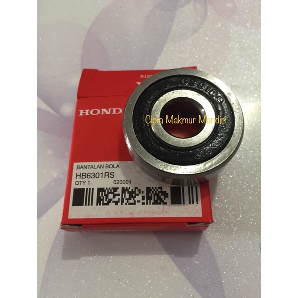 BEARING BERING LAHAR 6301 (SUPRA X 125 RODA BELAKANG)MOTOR KHARISMA REVO SATRIA RODA DEPAN 6301