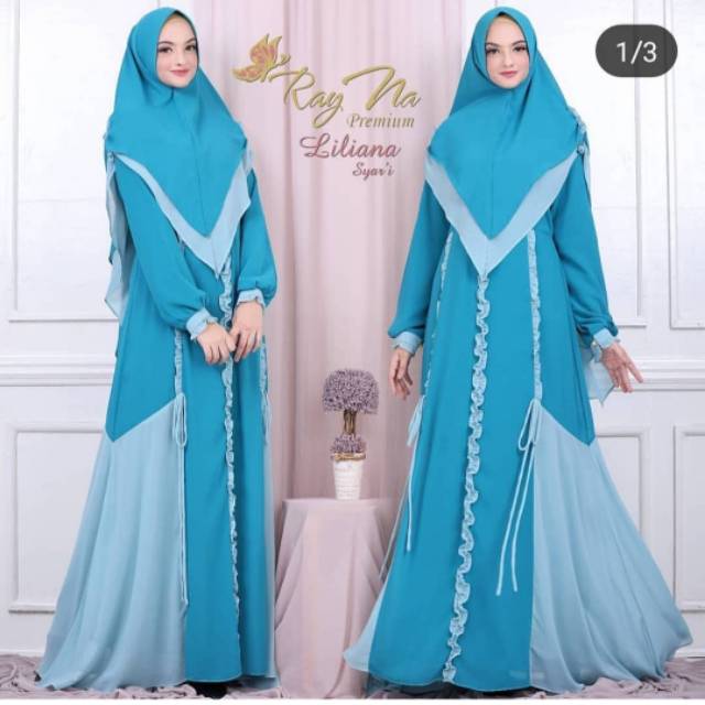 Gamis liliana syari by Rayna