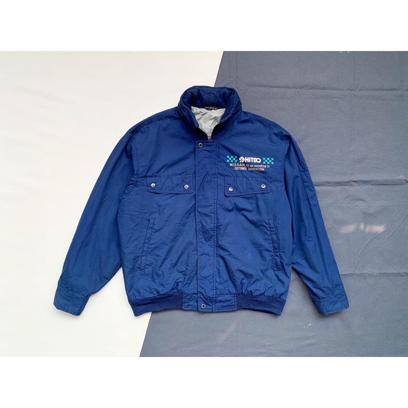 VINTAGE JAKET “NISSAN” look like NASCAR size L