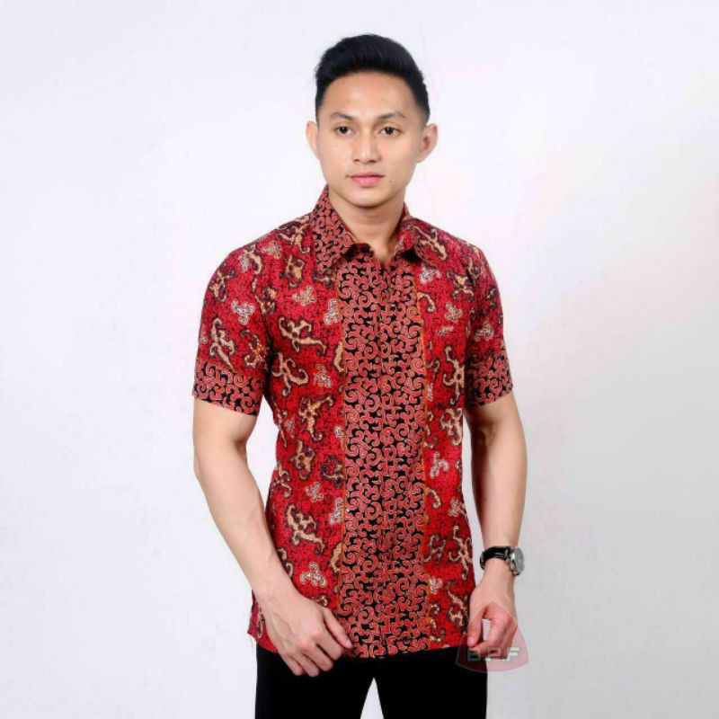 Sale Bswart Batik Hrb026 Kenongo Hem Pendek Padi Pekalongan M L Xl Batik Pria Murah Modern Grosir oxoaN51h6mbEYdn