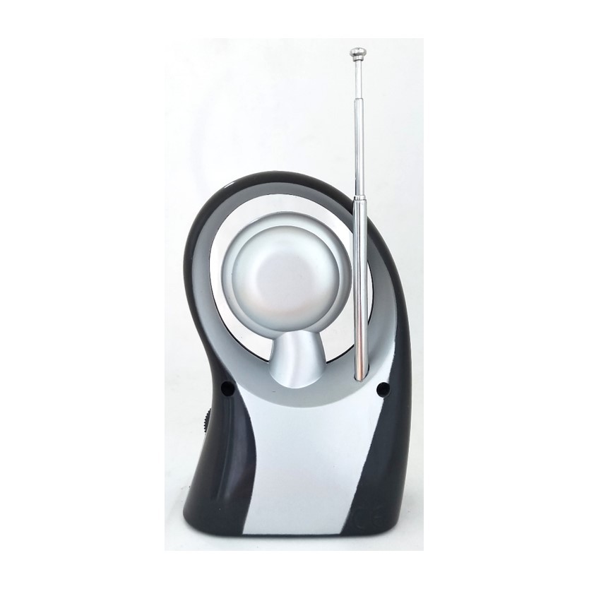 Radio Scan FM Shining Star Portable Radio SS 201 Free Baterai Warna Silver Hitam