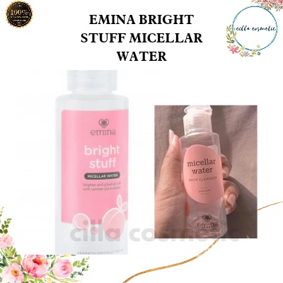 Emina Bright Stuff Micellar Water ORIGINAL 50 ml & 100 ml face cleanser emina/ pembersih wajah emina