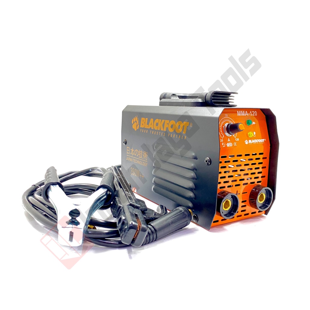 BLACKFOOT MMA 120 IGBT Mesin Las Listrik 120 A Inverter Travo MMA Besi