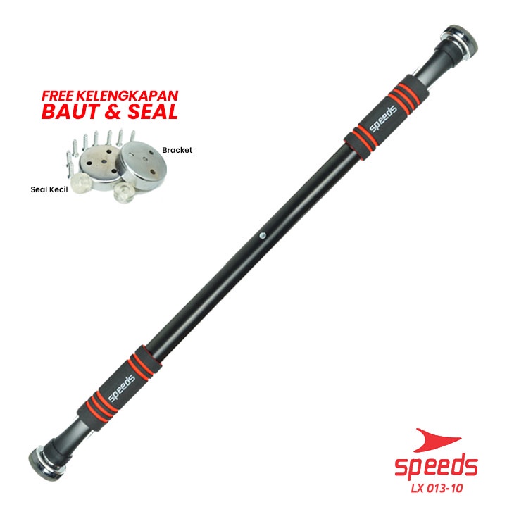 SPEEDS Pull Up Bar Push Up Bar Alat Olahraga Fitness Door Chinning Bar Pull Up Iron Gym 013-11-013-10 PULL UP