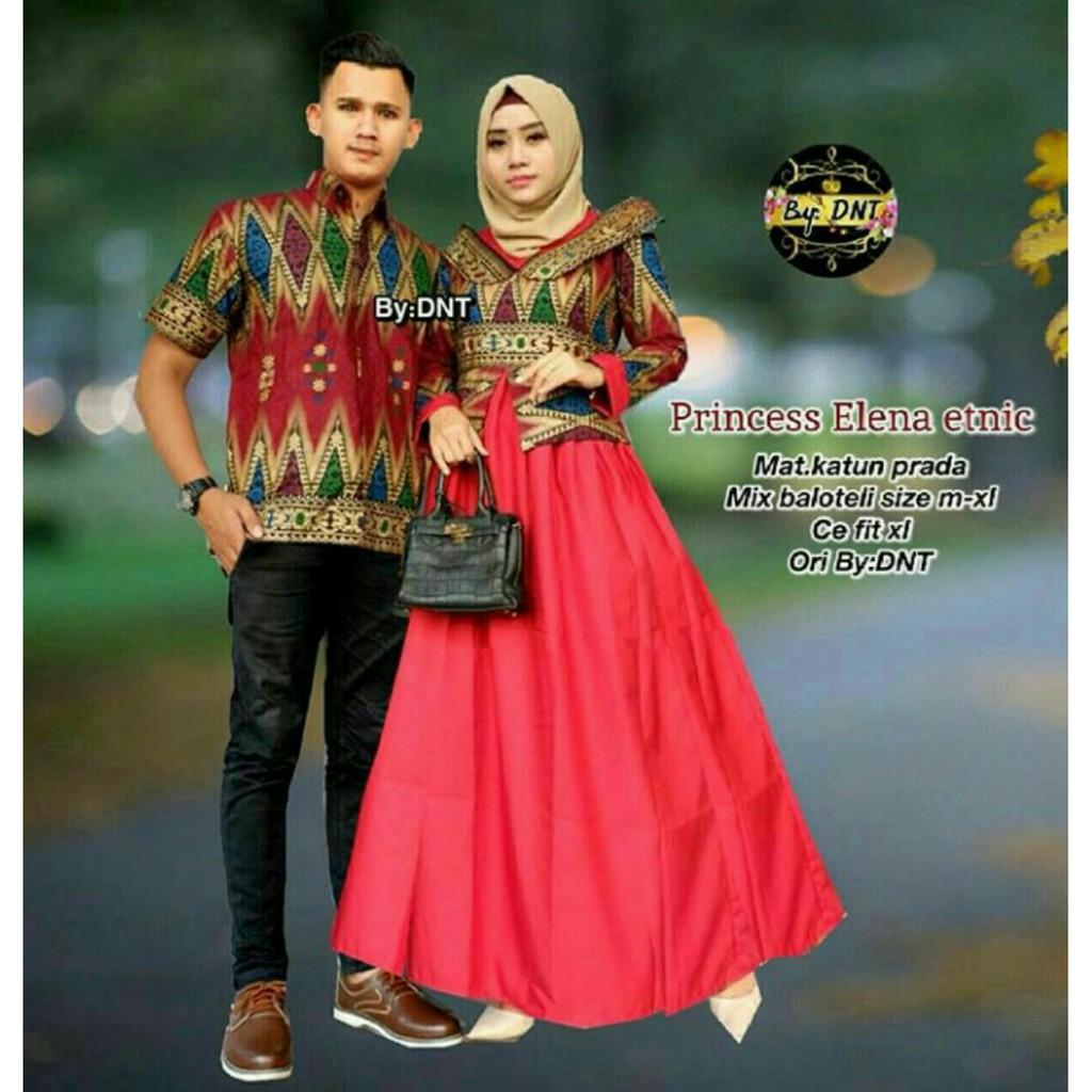 model baju baju couple gamis balotelli