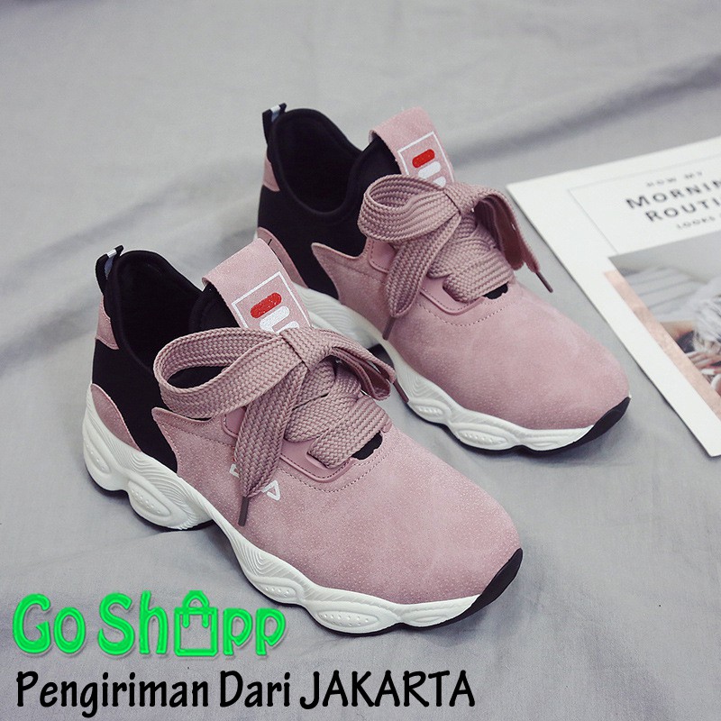 Sepatu Wanita Import High Quality - Sepatu Sneakers Wanita Fashion Korea - Sneakers Wanita [H03]