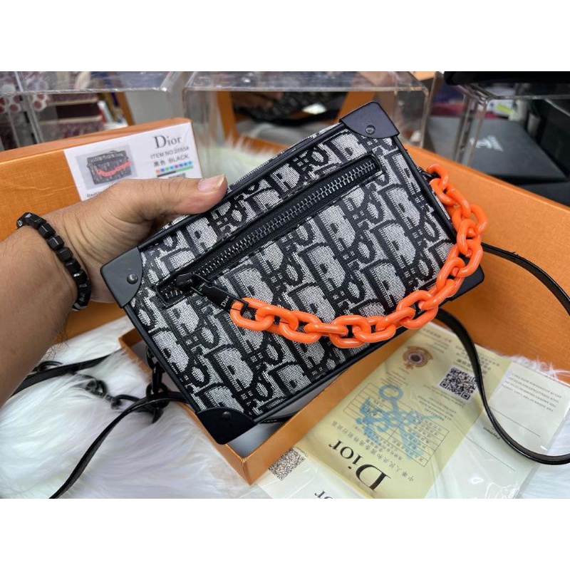 TAS WANITA DIOR & LV SOFT TRUNK IMPORT PREMIUM FREEBOX