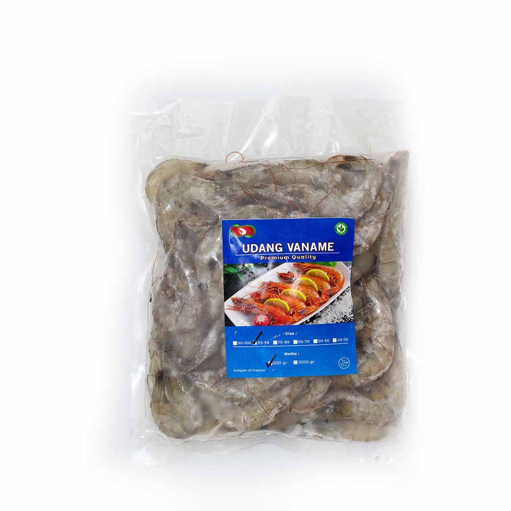 

Udang Beku Frozen FrozenFood Fresh Segar PROMO Vaname @500gr