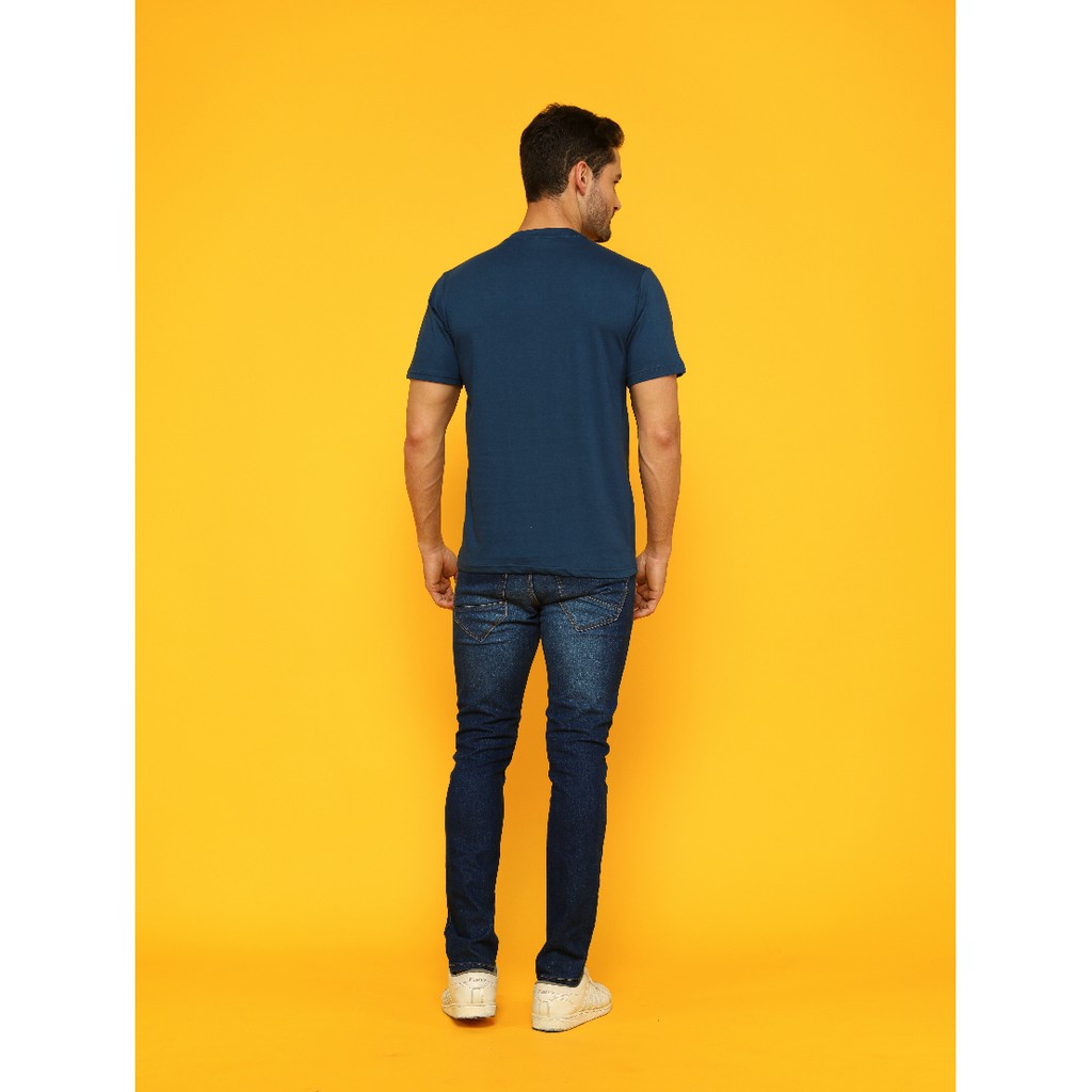 Kaos Tshirt Polos KAUZTEE Premium Tshirt Unisex 100% Cotton Combed 28s - Cobalt Blue