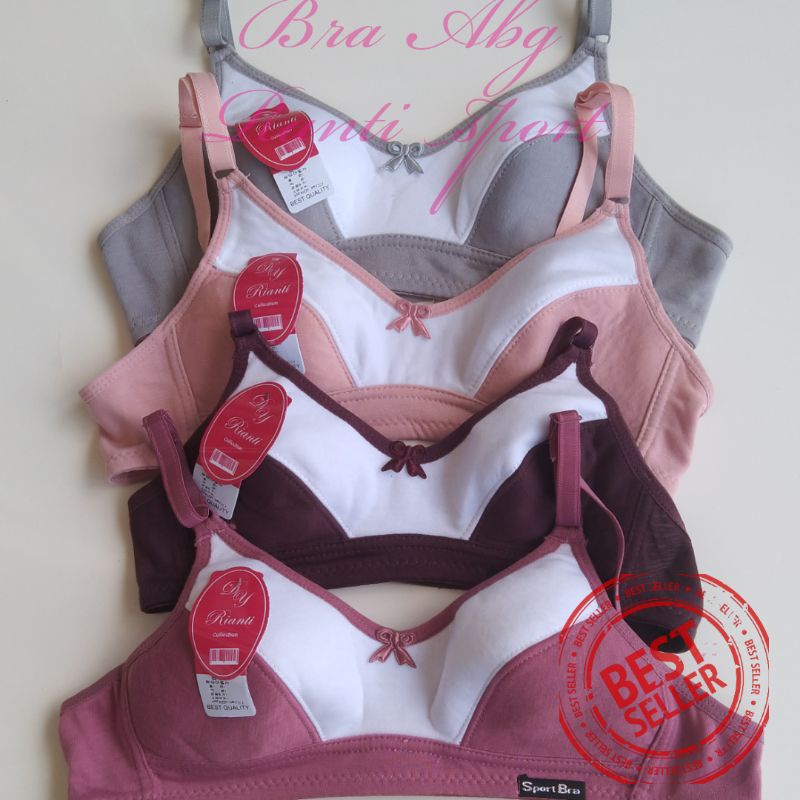 BH Bra Sport Anak Remaja || Tanpa Busa & kawat