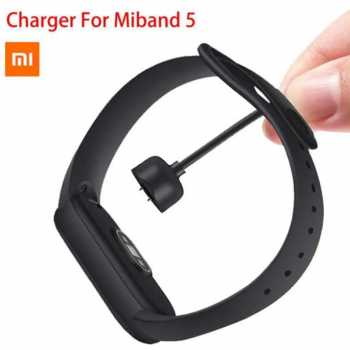 Kabel USB Charger Magnetic 2P Dock Watch Jam Xiaomi Mi Band 5 MiBand 6