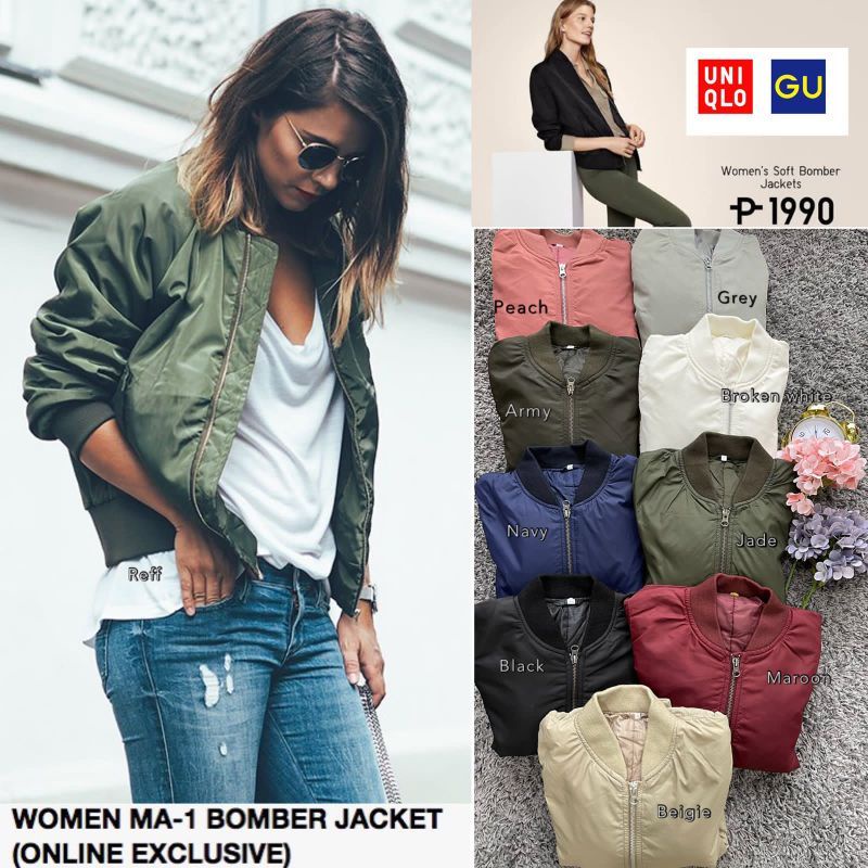 uniqlo bomber jacket