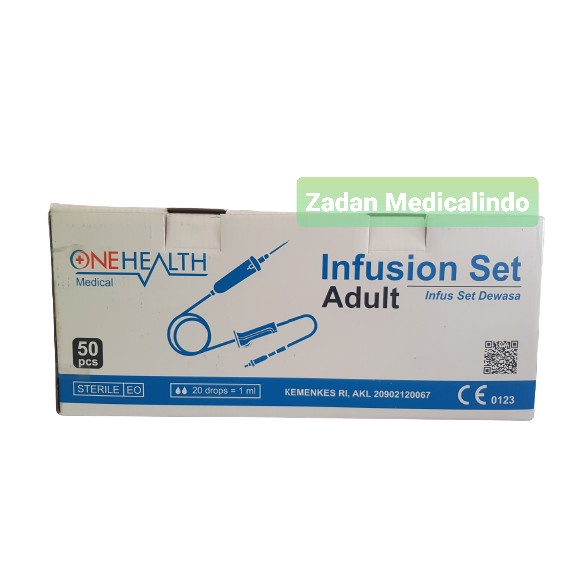 Onehealth Selang Infus Dewasa dan anak / Infuset Infusion Set ONEHEALTH